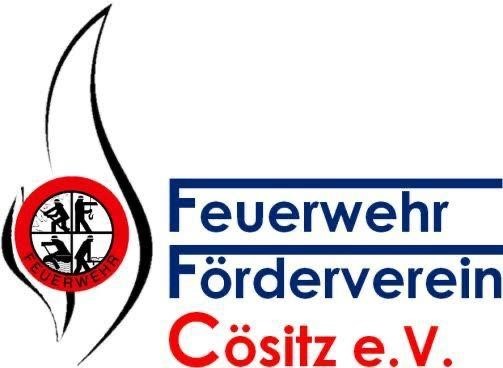 Logo FFW Förderverein Cösitz weiß Logo