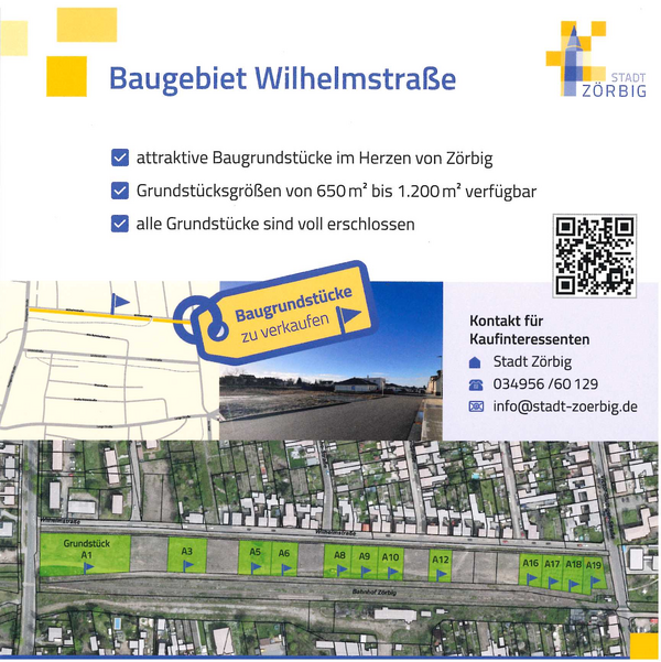 Bild vergrößern: Baugebiet Wilhelmstraße 2