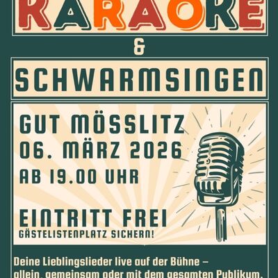 Karaokeabend Gut M&ouml;&szlig;litz