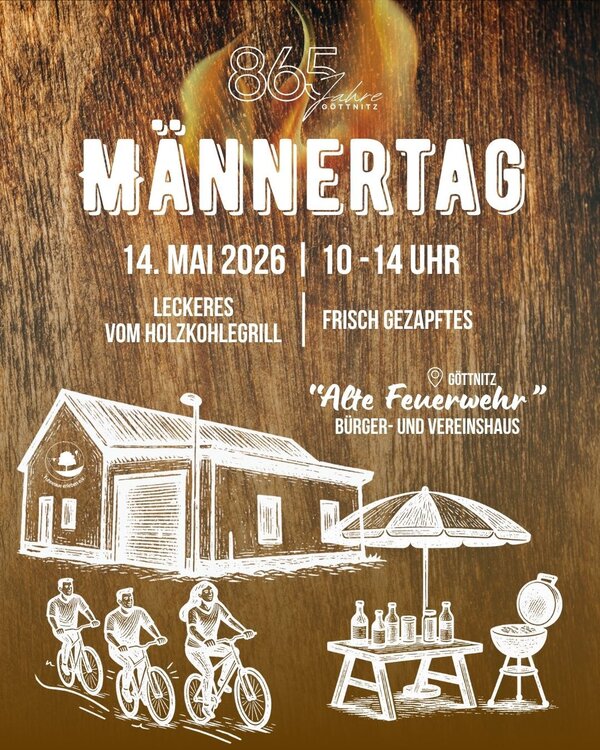Bild vergr&ouml;&szlig;ern: Plakat M&auml;nnertag G&ouml;ttnitz