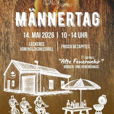 Plakat M&auml;nnertag G&ouml;ttnitz
