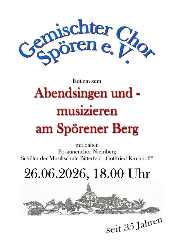 Bild vergr&ouml;&szlig;ern: Singen am Berg - Z&ouml;rbiger Bote