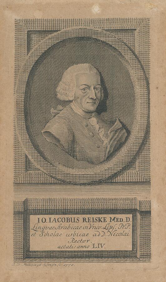 Bild vergrößern: Johann Jacob Reiske