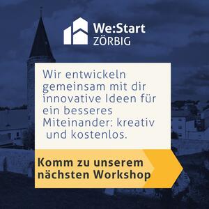 Bild vergrößern: Plakat 2 We:Start Zörbig