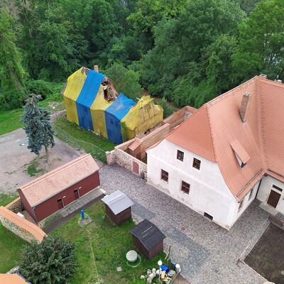 Bild vergr&ouml;&szlig;ern: Aktuarhaus vor dem Umbau