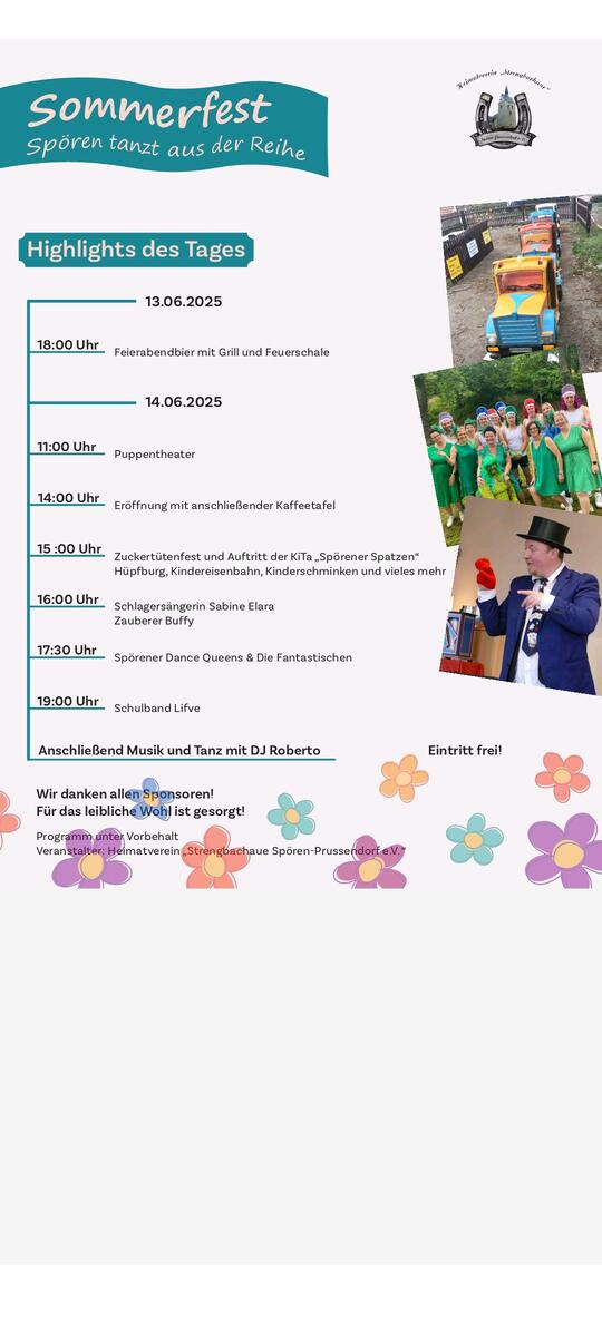 Bild vergrößern: FlyerSommerfest 25
