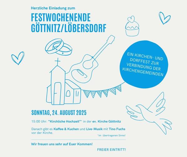 Bild vergrößern: 2025-08-24 Kirche Fest Hochzeit_Vorderseite  (Facebook-Post)